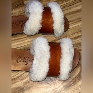 Californians Hannah Cognac Slippers